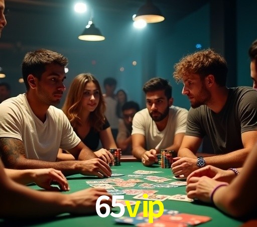 Interface moderna da plataforma 65vip